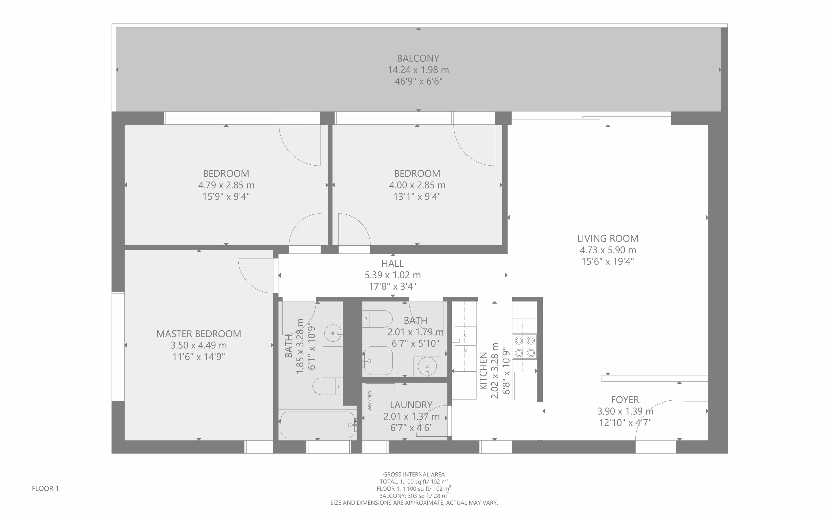 2D floor plan