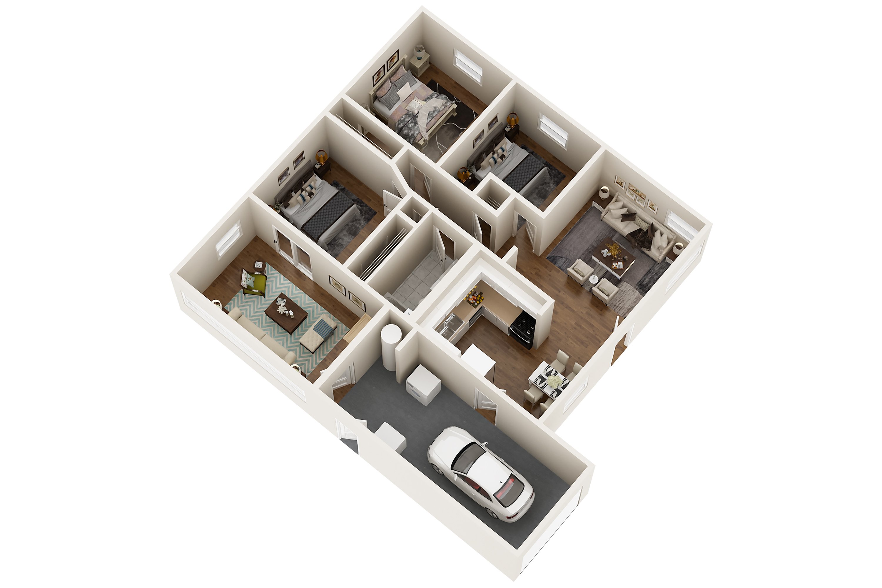 3D floor plan